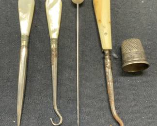 Lot5 Home Accessories, Sterling Sliver Thimble +