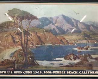2000 U.S Open Advert Lithograph
