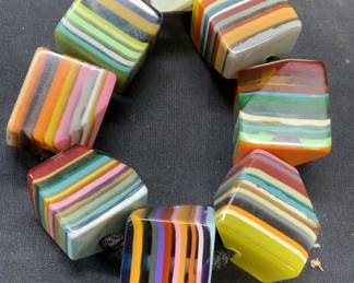 Claudia Rapisardo Chunky Lucite Bracelet