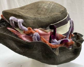 Manon Martin Marseille France Straw Hat