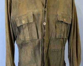 GUCCI ITALY SUEDE SHIRT, Unisex