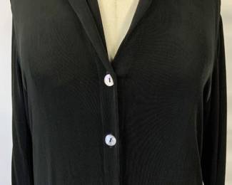 Chicos Long Length Button Down Duster