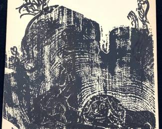 Spektrum 1971 HAP Grieshaber Woodcut Journal