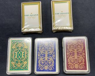 Lot 5 Vintage Card Decks, Fournier, Versailles