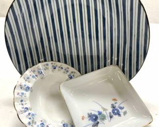 Royal Albert England & Japanese Porc Dishes, 3