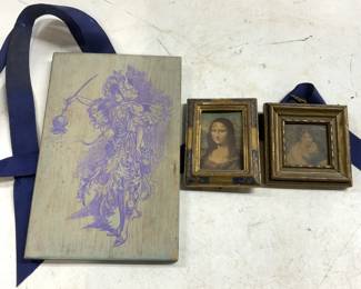 Lot 3 Wall Decor, Artworks On Ribbon