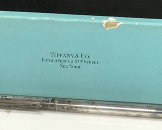Tiffany & Co Signed Sterling Silver Pen w Box