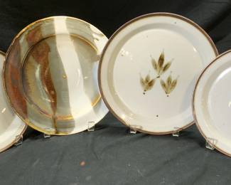 DANSK Lot 4 Ceramic Plates