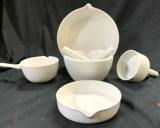 Lot 7 Vintage Porcelain Vessels, Tableware