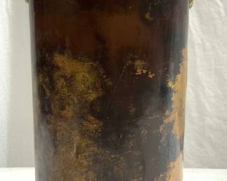 Vintage Copper Vessel W Handle TURKEY 15.5in