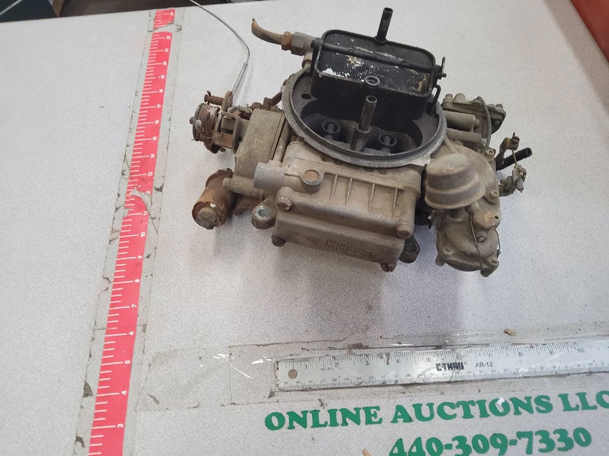 VINTAGE CAN, FLUTE, HOLLEY CARB, PAINT AND MORE!! starts on 1/29/2024