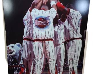 Rockets Print on Board