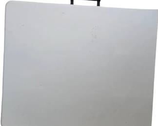 White Folding Table