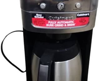 Cuisinart Burr Grinder Coffee Pot
