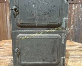 Toledo Cooker Co Steamer Smoker Canner Pie Safe Oven