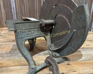 Sterling No 20 Cast Iron Meat Slicer