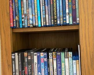 Assortment of DVDs & Blu Rays
