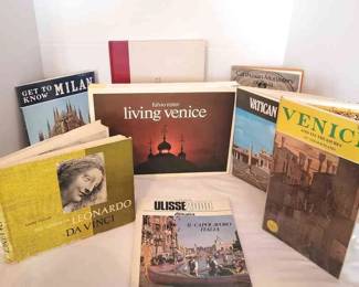 Book Variety Living Venice, Leonardo Davinci And More