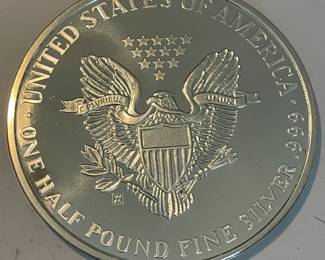 Half Pound Morgan Silver Coin