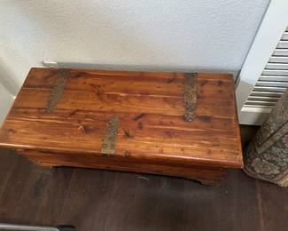 Ceder chest. 