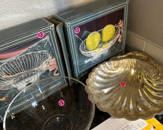 Bowls, serving trays