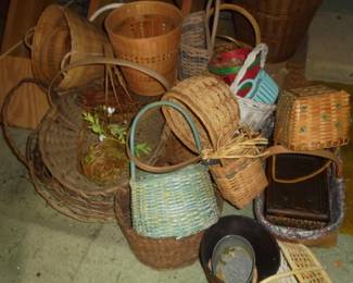 Various baskets