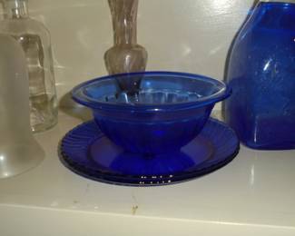 Cobalt blue bowl