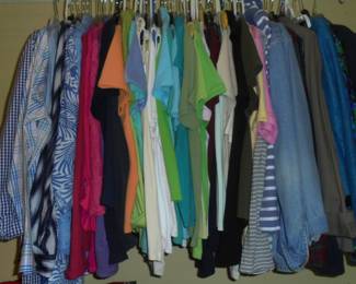 Women's clothes and sweaters sizes M-L
