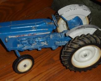 Vintage metal toy Ford  tractor