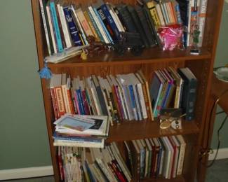 Small wood book case