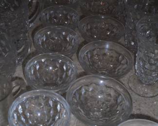 6 Fostoria dessert bowls