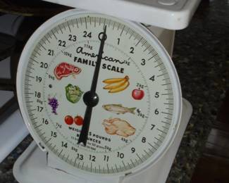 Counter top American Family scale