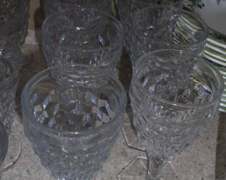 8 Fostoria stemmed glasses