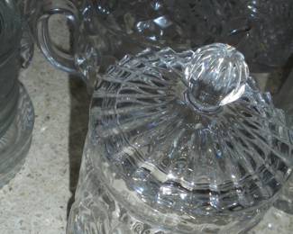 Fostoria sugar/creamer