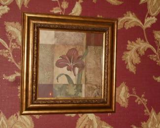 Framed signed  picture by S.Vassileva