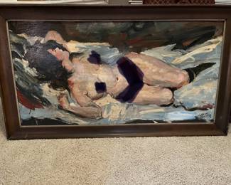 Earnie Patton Nude Painting