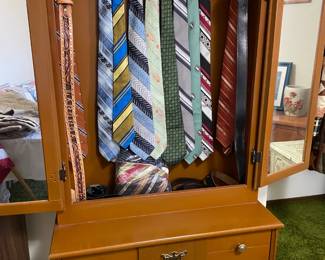 Great cabinet for closet. Can hang ties or necklaces