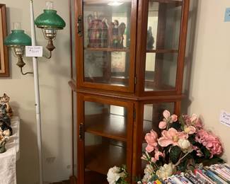 We have two of this style display cabinet