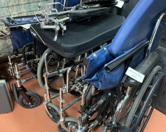 Multiple wheel chairs