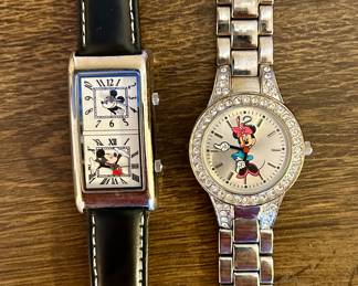 Women’s Mickey & Minnie Mouse watches