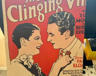 Very neat vintage movie ad 