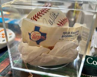 Signed Bobby Valentine Baseball 