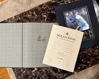 Fantastic Collectible Nolan Ryan Pictorial Book
