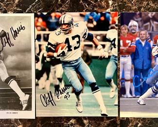 Collection of signed Dallas Cowboys 8x10’s