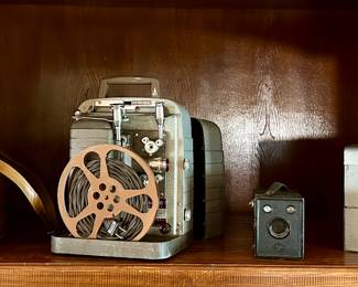 Antique Cameras & Vintage Bell & Howell Projector