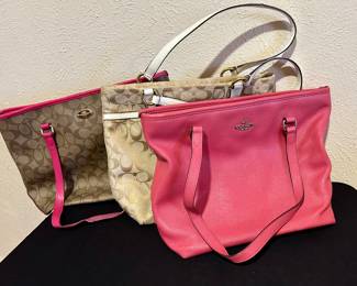 Choice of Coach Handbags