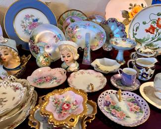Many beautiful vintage pieces