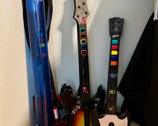 Guitar Hero guitars