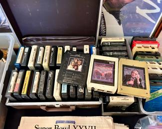 Collection of 8-Tracks 
