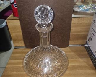 Waterford crystal decanter